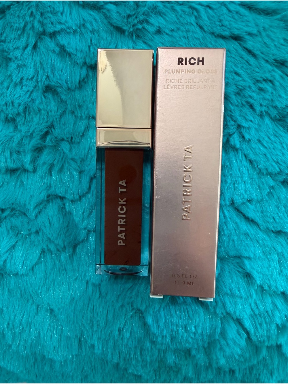 Patrick Ta Rich Plumping Gloss - Deep Brown Shade